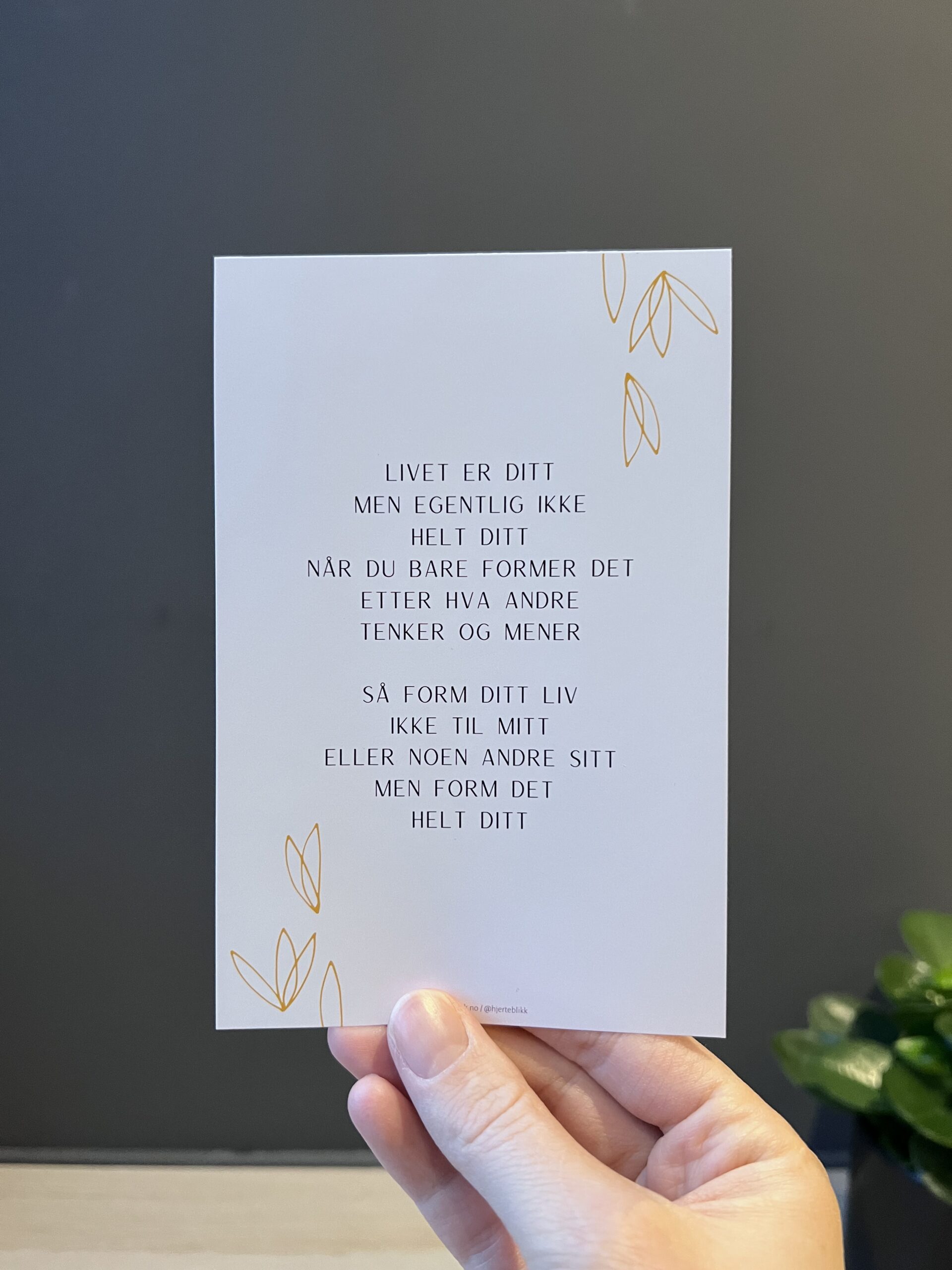 Kort med dikt - Bilde 7